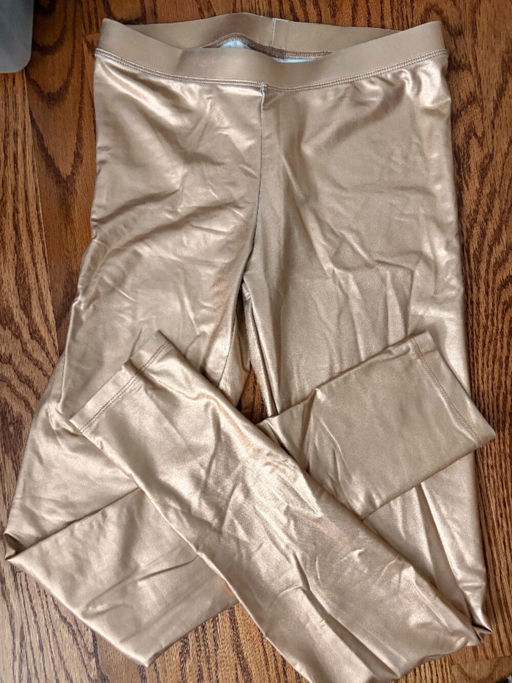 Crewcuts gold leggings